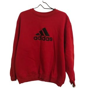 Red Adidas Sweatshirt